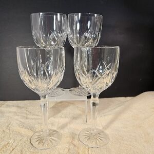 Marquis by Waterford Brookside Crystal Wine/ Water Glasses/ Globet Set Of 4